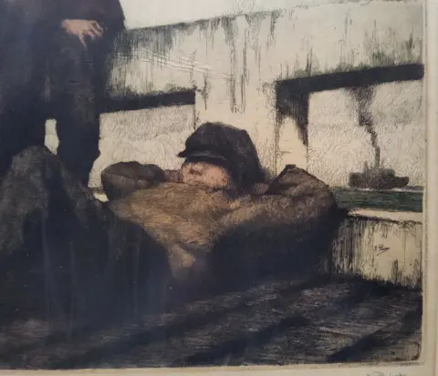 Kurt Peiser (1887-1962) - Flaneurs sur l'estrade