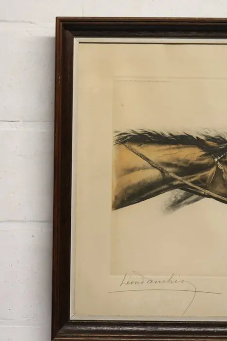 Léon Danchin (1887-1938) - Les chevaux de course