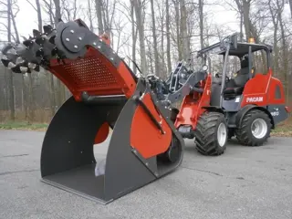 PACAM Voeder doseerbak met boven frees