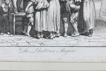 Bartolomeo Pinelli (1781 - 1835) - La Linterna magica