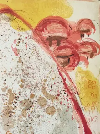 Marc Chagall (1887-1985) - Rachel Steals Her Father’s Graven Images