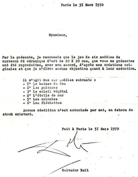 Salvador Dali (1904-1989) (after) - Le Jeu - L’étoile de Mer n°4