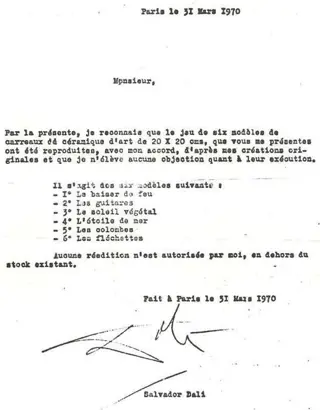 Salvador Dali (1904-1989) (after) - Le Jeu - L’étoile de Mer n°4