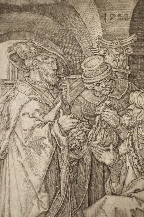 Heinrich Aldegrever ( 1502-1555) - Joseph and his Brothers