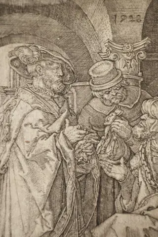 Heinrich Aldegrever ( 1502-1555) - Joseph and his Brothers