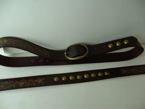 CENTUURS, RIEM BRUIN PARTIJ 100 STUKS NIEUW