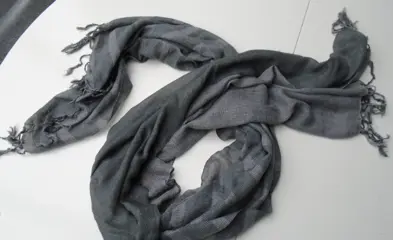 SJAAL GROOT GRIJS 160X60CM NIEUW