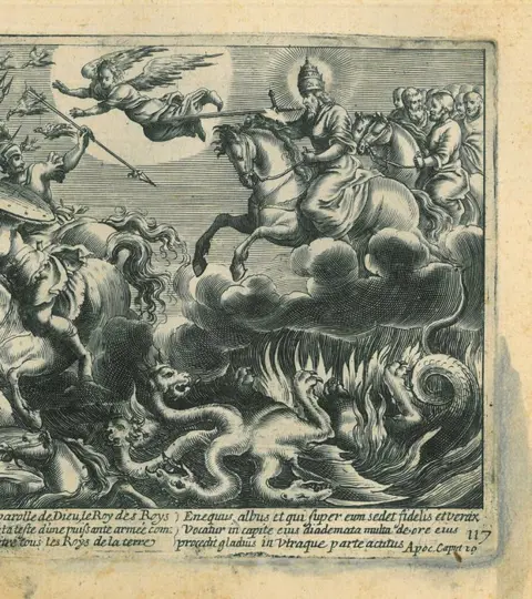 Gérard Jollain (?-1683) - De overwinning van Christus op de valse profeet (Openbaring 19)