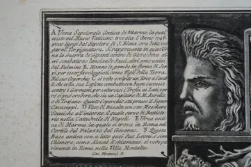 Giovanni Battista Piranesi (1720-1778) - Various Objects, including a marble Sarcophagus
