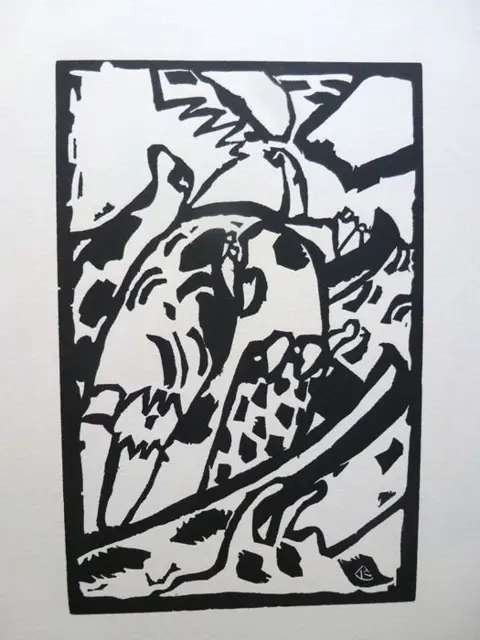 Wassily Kandinsky (1866-1944) - Improvisation 7 voor Klänge