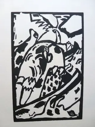 Wassily Kandinsky (1866-1944) - Improvisation 7 voor Klänge