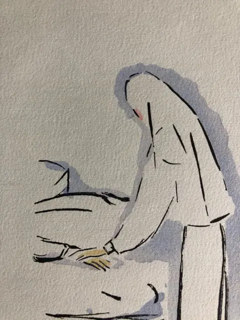 Kees Van Dongen (1877-1968) - In het ziekenhuis