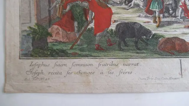 Georg Balthasar Probst 1732-1801 - Joseph recita les Songes a ses freres