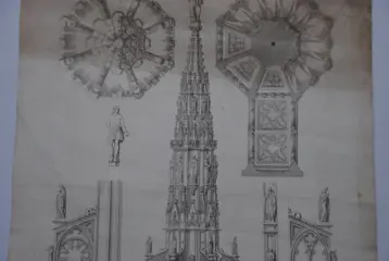 Giuseppe Bramati (1795-1871) - Guglia dell' Architetto Pestagalli