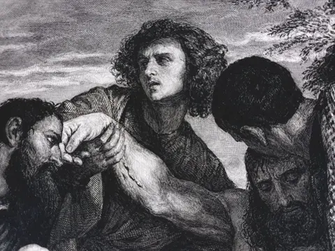 Tiziano Vecellio dit le Titian (1485-1576), after - The Entombment of Christ