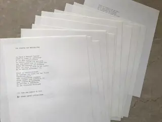 Pierre Alechinsky (1927) - Alechinsky e Butor per Olivetti - 1970