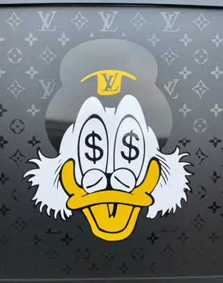 DALUXE ART - Louis vuitton - Dagobert duck