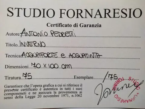 Antonio Pedretti (1950) - Inverno