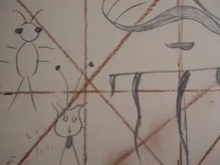 Joan Miro (1893-1983) - Paysage surréaliste