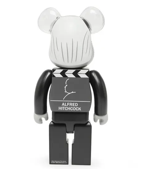 Medicom Bearbrick 400% - Alfred Hitchcock