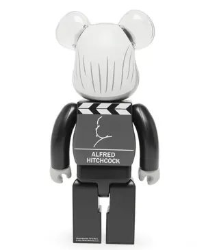 Medicom Bearbrick 400% - Alfred Hitchcock