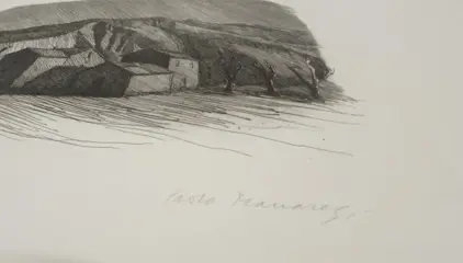 Paolo Manaresi (1908-1991) - Paesaggio notturno