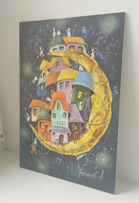 Natali Grinchenko (XX-XXI) - Lullaby in city cats under the moon