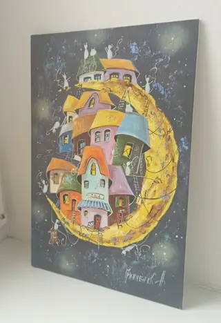 Natali Grinchenko (XX-XXI) - Lullaby in city cats under the moon