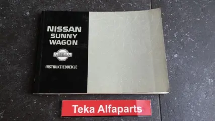 Nissan Sunny Wagon Instructieboekje Manual / 1993 Used