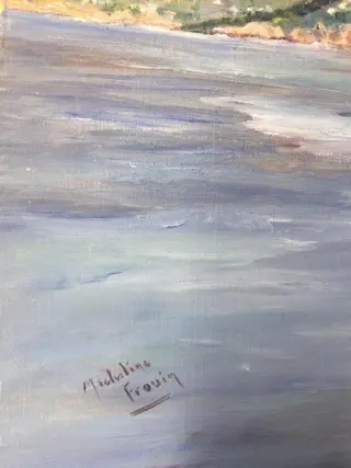 Micheline Frouin (1919-) - Vue générale de Camogli