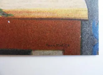 Henri Matisse (1869-1954) - Jeune femme et poissons rouges