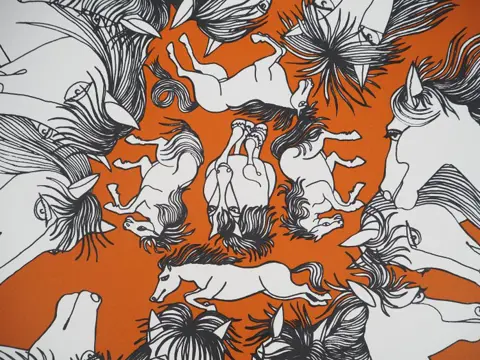 Jean Marais (1913-1998) - Équitation, Hommage au cheval