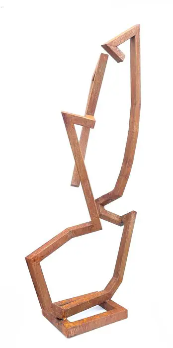Ana Lucia B.M - Big Lot XXL Sculpture Corten