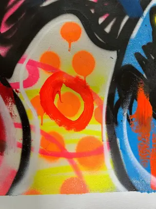Doped Out M (1988) - Thor - spraypaint the wall destroy