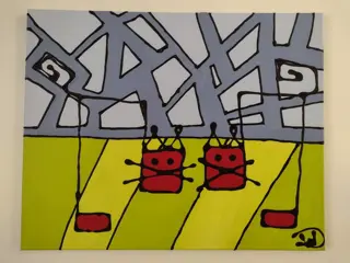 Wiesje van Dam (1968) - Red cats