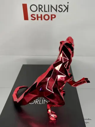 Richard Orlinski (1966) - T-REX SPIRIT (red édition)