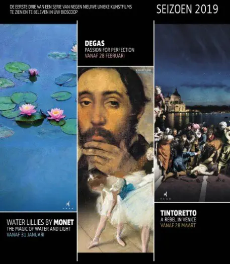 DEGAS : PASSION FOR PERFECTION filmposter.