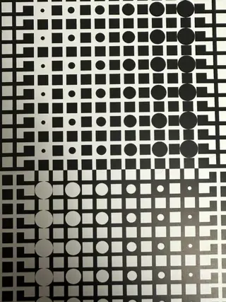 D'après Victor Vasarely (1906-1997) - Tlinko