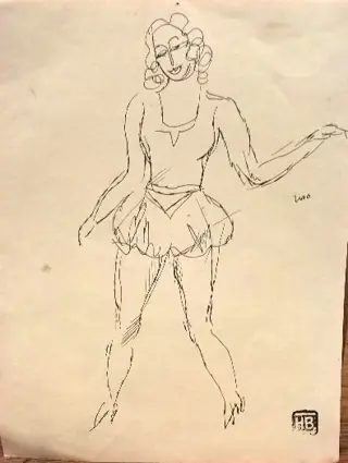 Herman bieling tekeningen inkt