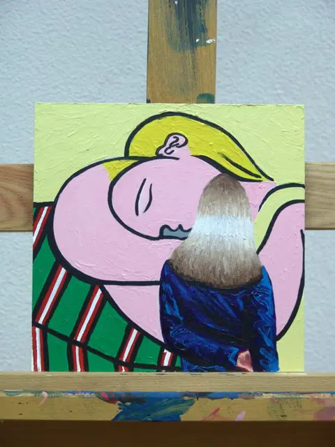 Gerard Boersma (1976) - Femme Aux Cheveux Jaunes (Picasso)