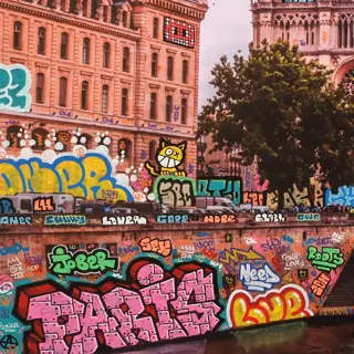 BLACH® (Maxime Blachère) (1980) - Notre Dame de Paris positive vibes