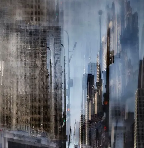 Olga Merrill - City Canyon