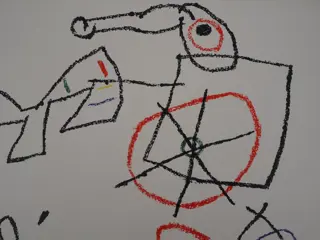 Joan Miro (1893-1983) - Ubu : Les chercheurs d'or (de l'or !)