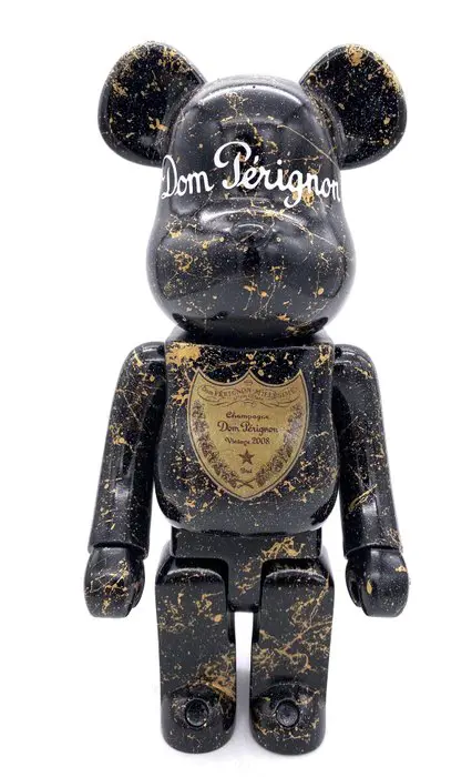 MVR - BearBrick Dom Perignon Black 400%