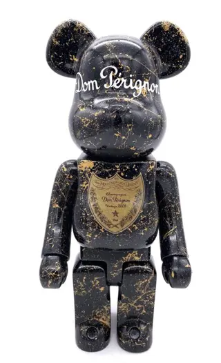 MVR - BearBrick Dom Perignon Black 400%
