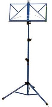 Stabiele Opvouwbare Bladmuziek-Lessenaar BLAUW + TAS