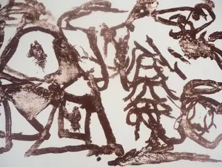 Pierre Alechinsky (1927) - Animal surréaliste