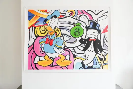 Lacrymal (1990) - Donald looking for Money