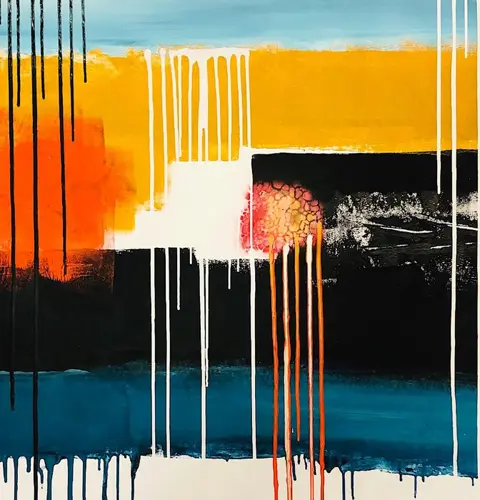 Dam Domido - Abstract sun - XXL