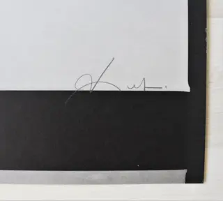 Günther Uecker (1930) - Entwicklung eines Kunstwerkes-Fotoumwandlung 1981